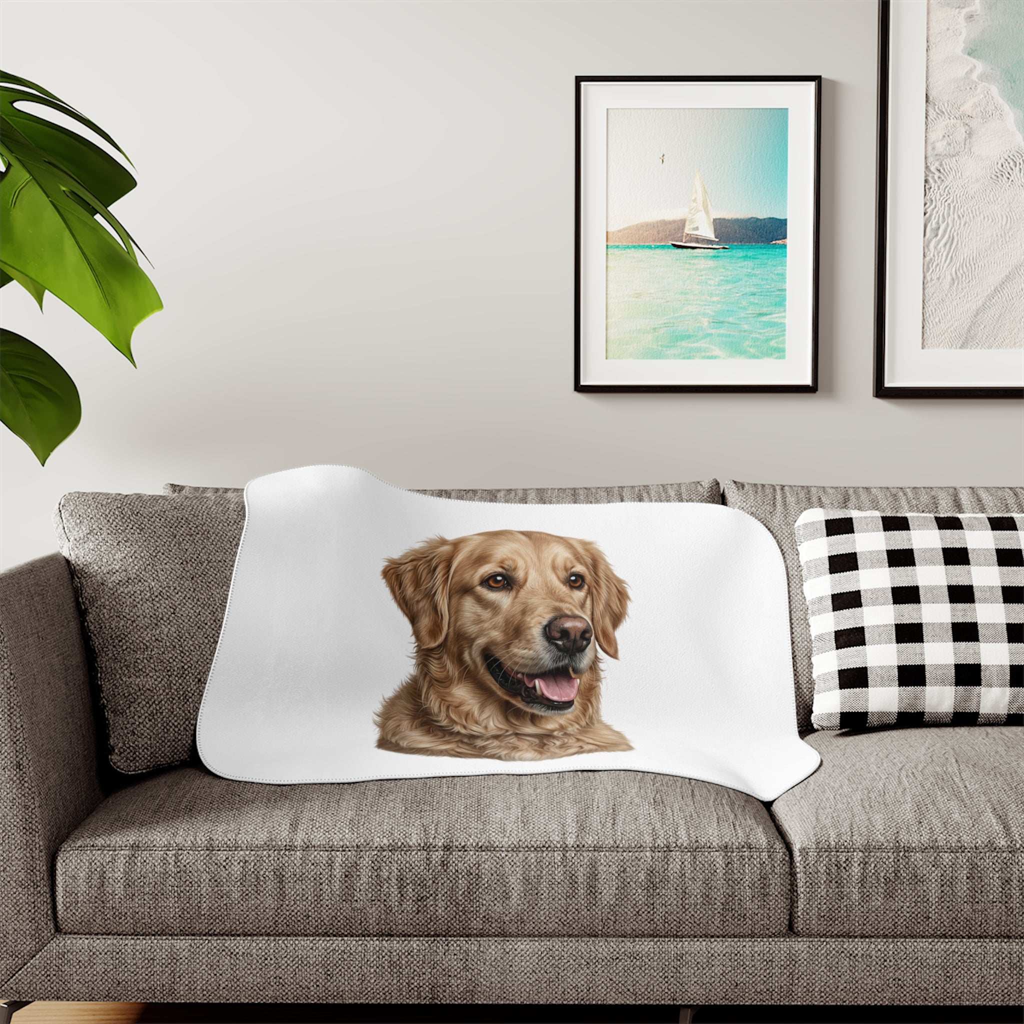 Personalized  Pet Throw