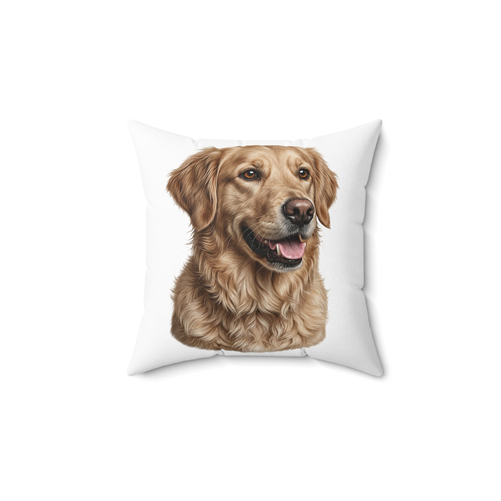 Spun Polyester Square Pillow