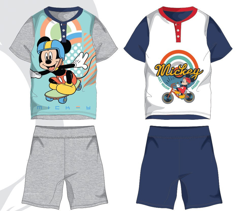 Disney Mickey short pajamas (3-6 years)