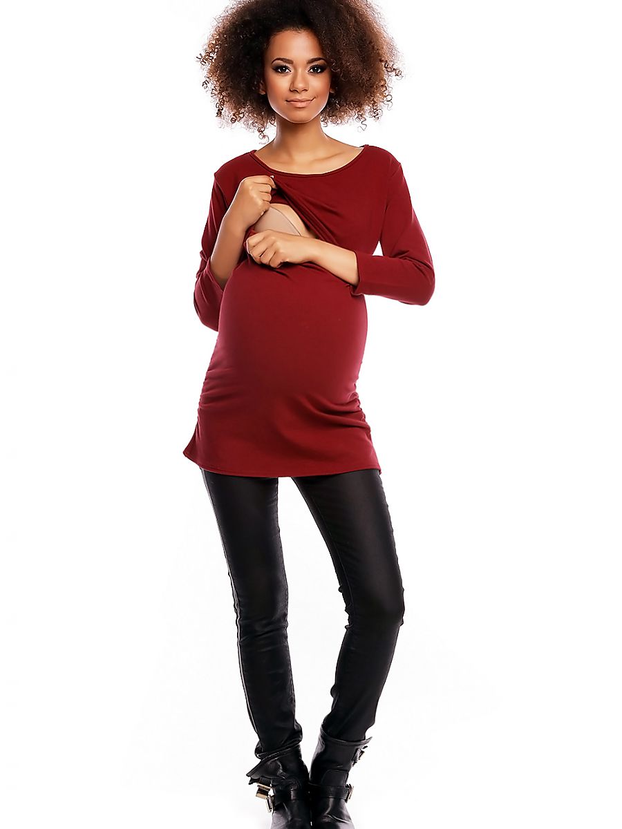 Maternity tunic model 84455 PeeKaBoo