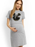 maternity nightgown model 113180 PeeKaBoo